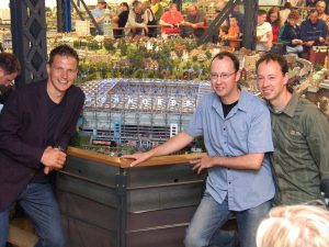 Frank Rost, Frederik und Gerrit Braun
